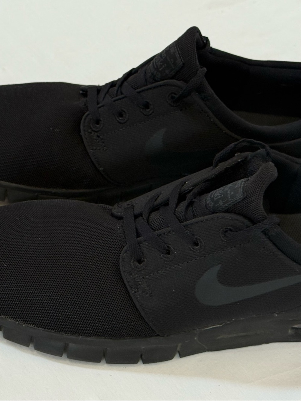 Nike Men’s Stefan Janoski Canvas Sneakers - Black Size 11 - Picture 3 of 8